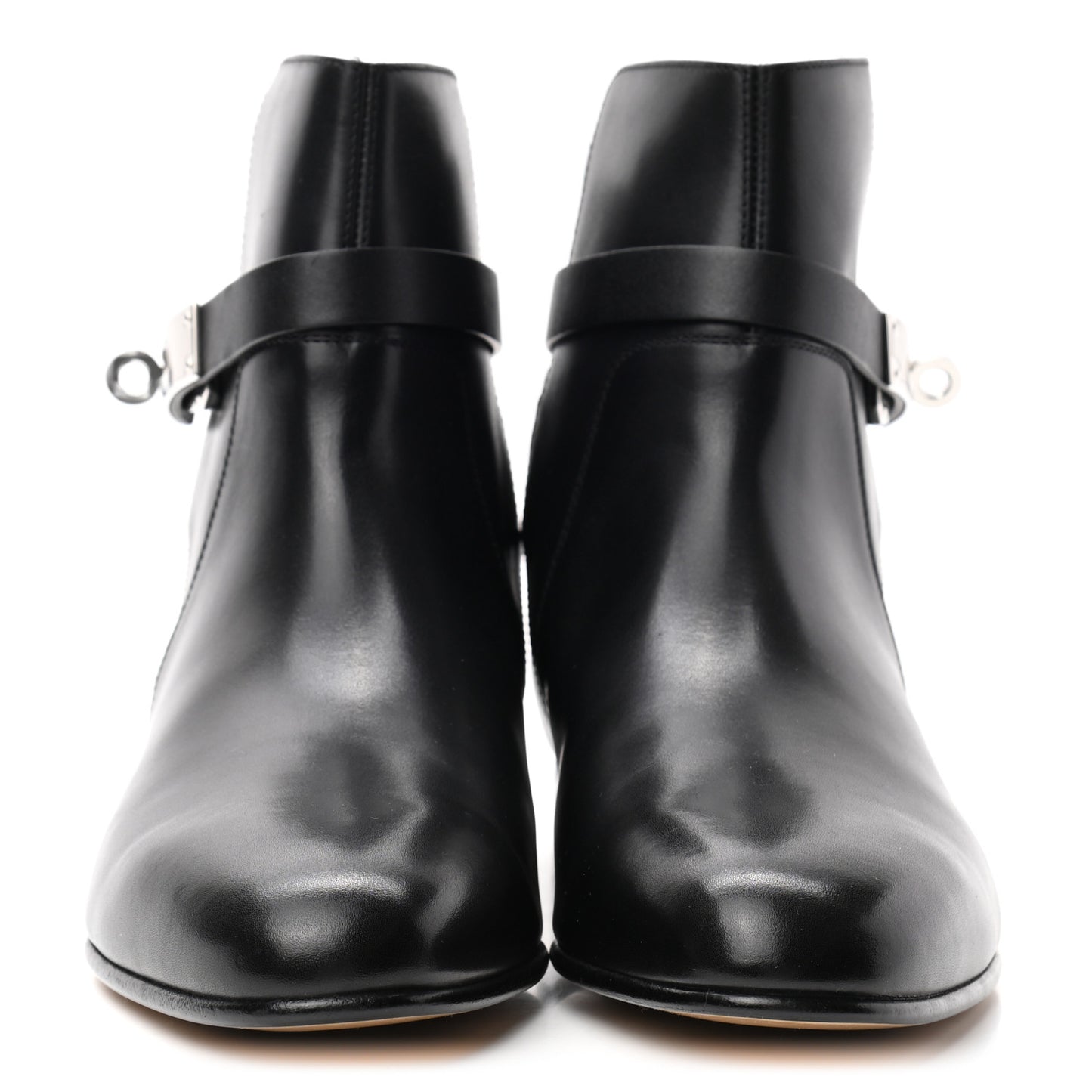 Calfskin Neo Low Boots 38 Black
