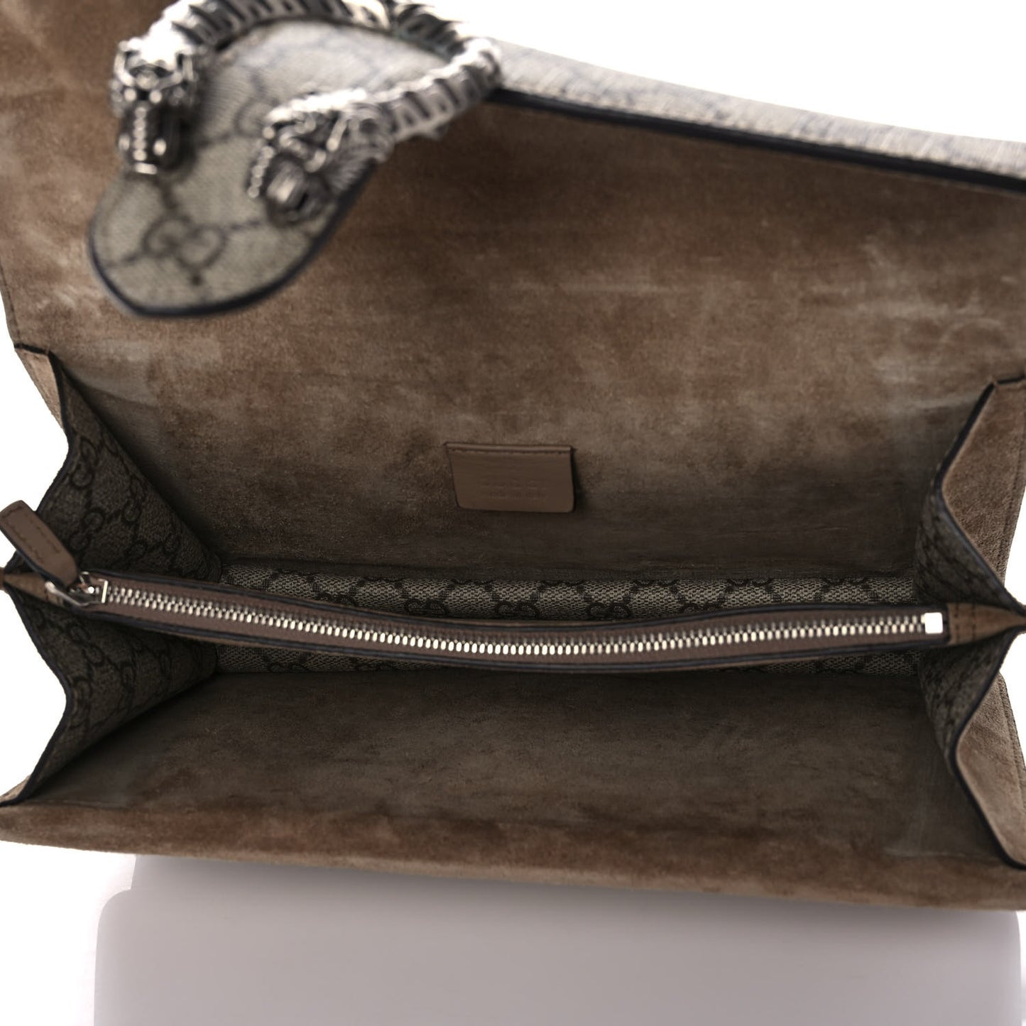 GG Supreme Monogram Small Dionysus Shoulder Bag Taupe