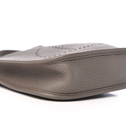 Hermes Taurillon Clemence Evelyne TPM Etain 7 of 10