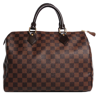 Louis Vuitton Damier Ebene Speedy 30 1 of 7