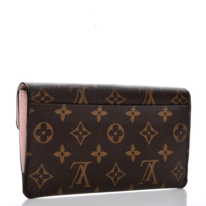Louis Vuitton Monogram Jeanne Wallet Rose Ballerine 3 of 8
