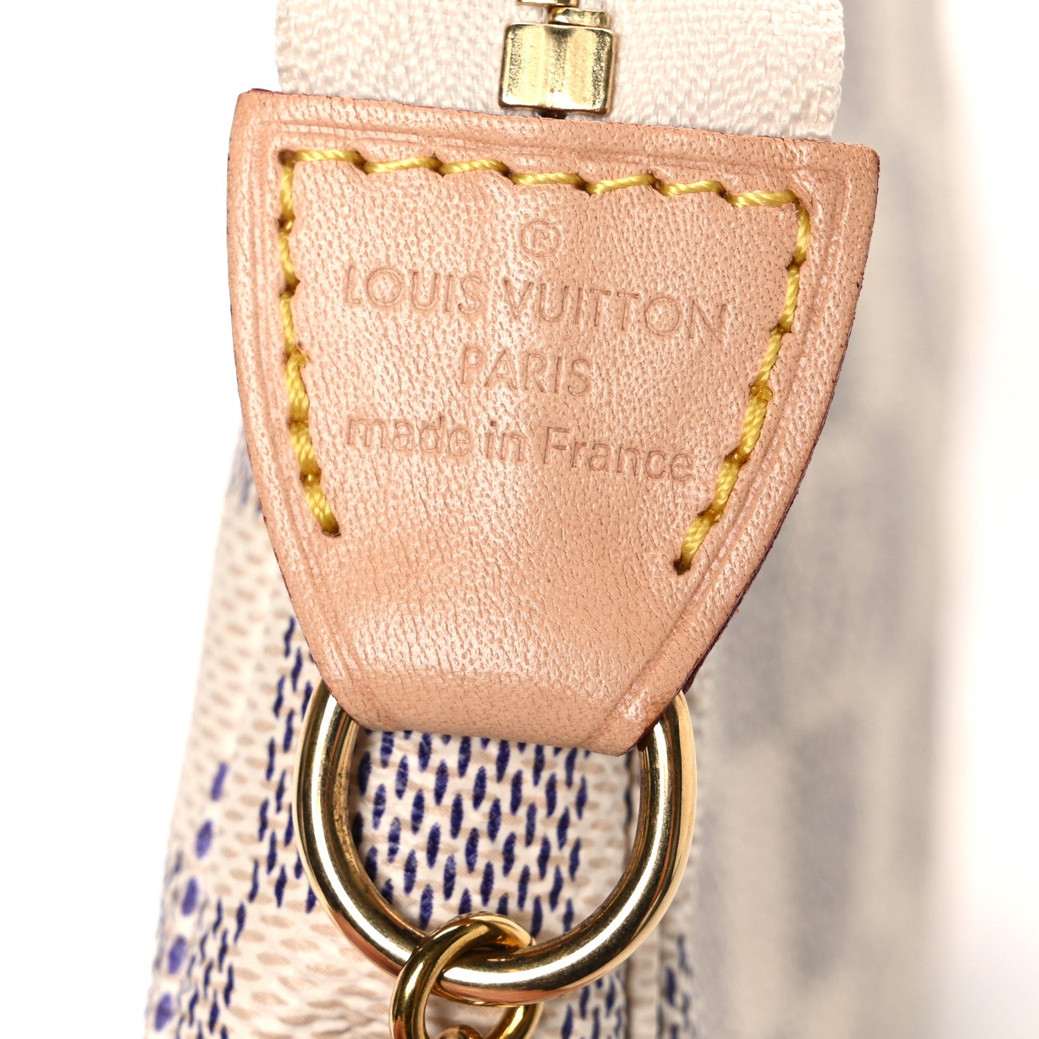 Louis Vuitton Damier Azur Mini Pochette Accessories 6 of 7