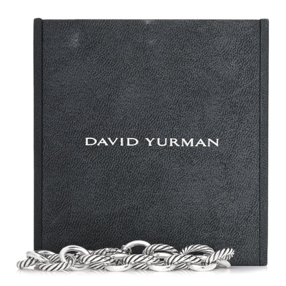 David Yurman Sterling Silver 12mm Large Oval Link Bracelet 5 of 5