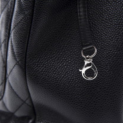 Chanel Caviar Quilted Grand Shopping Tote GST Black 8 of 10