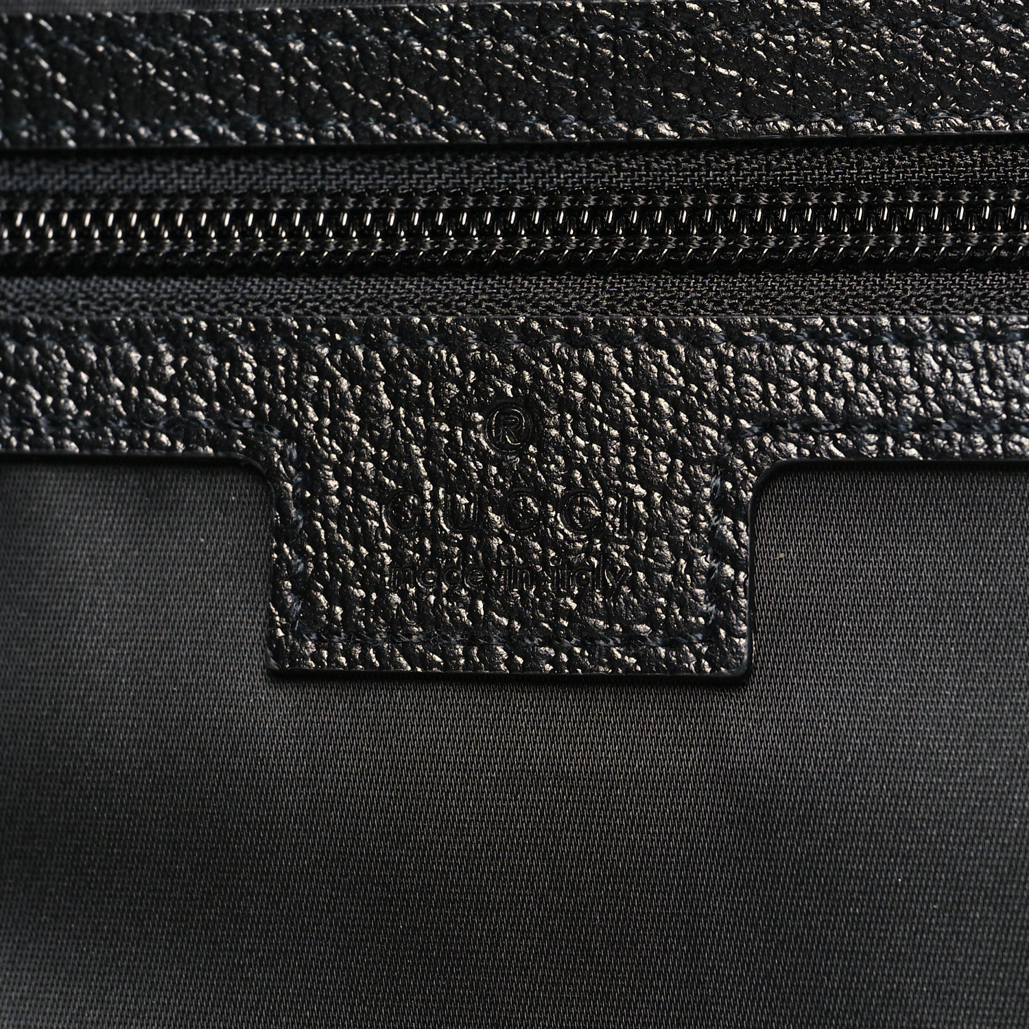Gucci Econyl Nylon Monogram Off The Grid Suitcase Guilted Blue Black 5 of 9