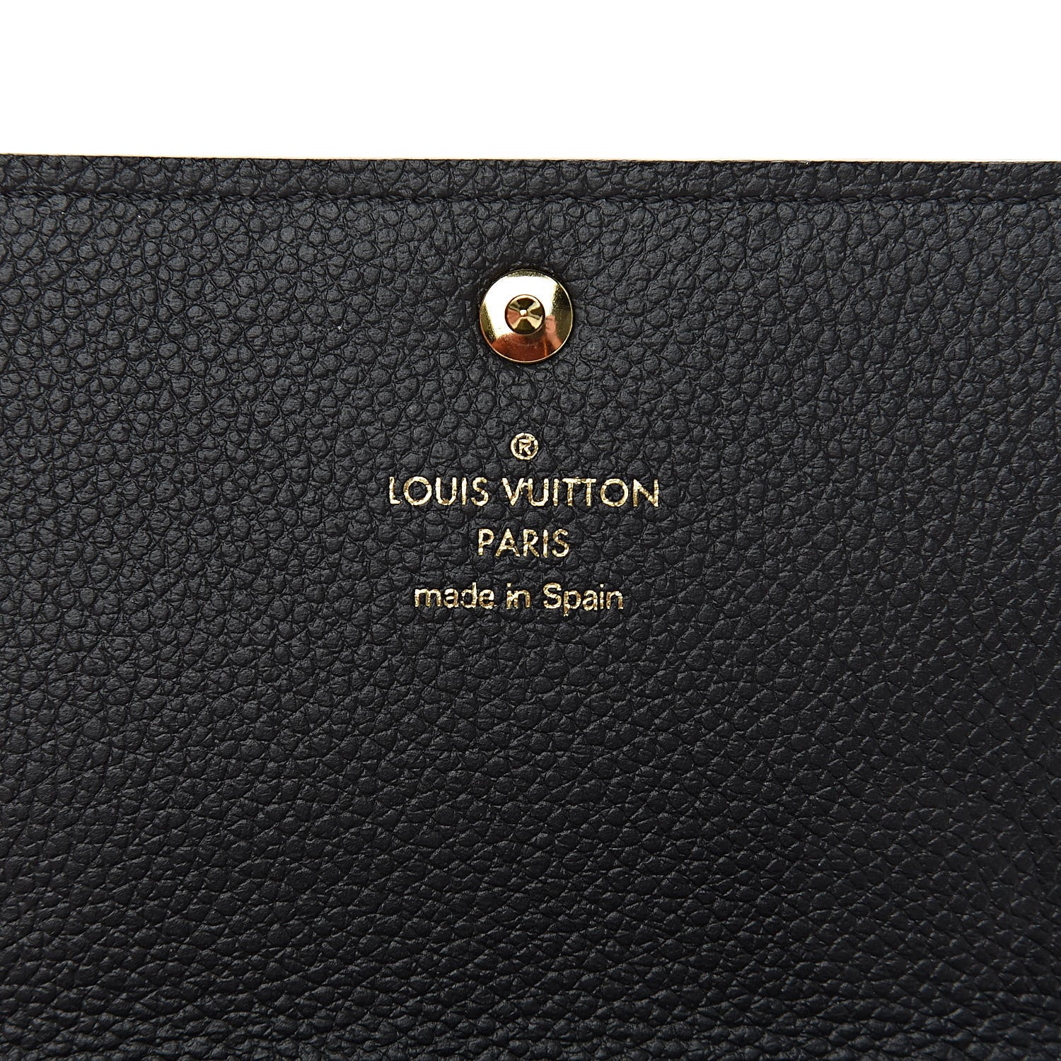 Louis Vuitton Empreinte Business Card Holder Black 6 of 6