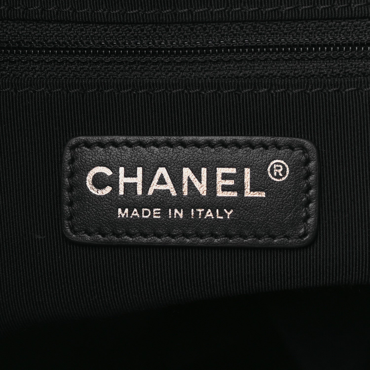 Chanel Lambskin Quilted Drawstring Backpack Black 5 of 8
