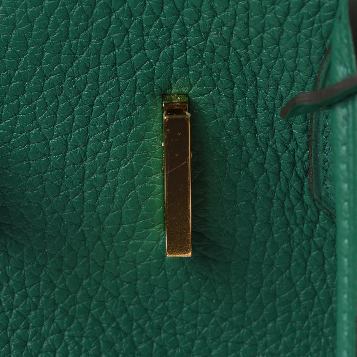 Hermes Taurillon Clemence Birkin 30 Vert Vertigo 25 of 34