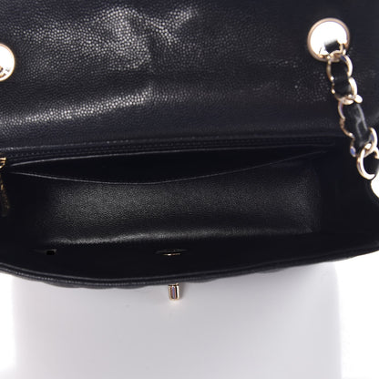 Chanel Caviar Quilted Mini Rectangular Flap Black 5 of 8