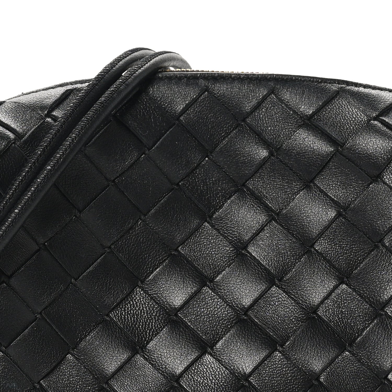 Bottega Veneta Nappa Intrecciato Mini Loop Camera Bag Black 7 of 10