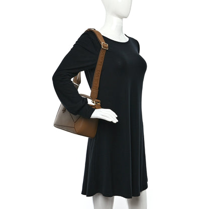 Loewe Satin Calfskin Small Puzzle Bag Oak 2 of 8