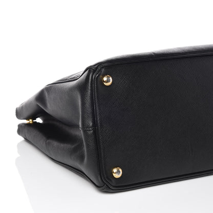Prada Saffiano Large Galleria Double Zip Tote Black 5 of 14