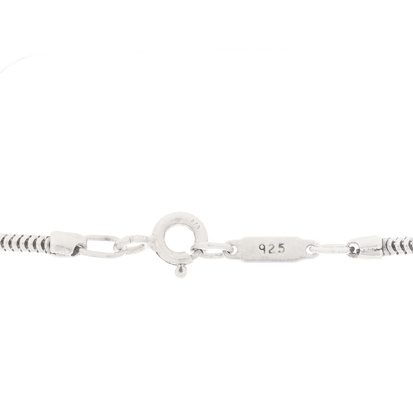 Sterling Silver 1837 Bar Pendant Necklace