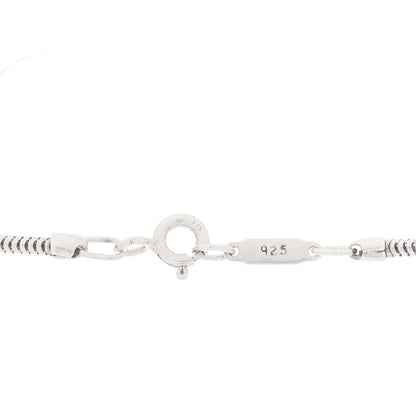 Tiffany Sterling Silver 1837 Bar Pendant Necklace 3 of 4