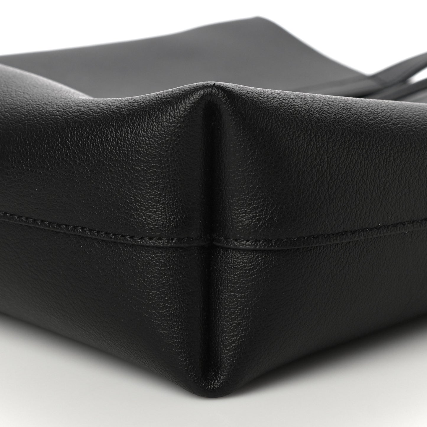 Calfskin Toy Shopping Tote Black