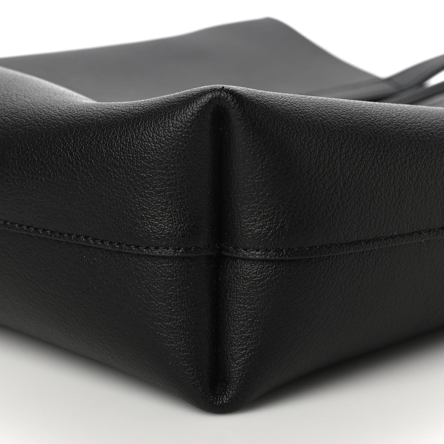 Saint Laurent Calfskin Toy Shopping Tote Black 10 of 12