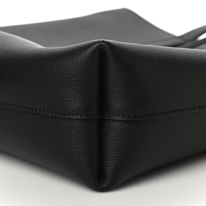 Saint Laurent Calfskin Toy Shopping Tote Black 10 of 12