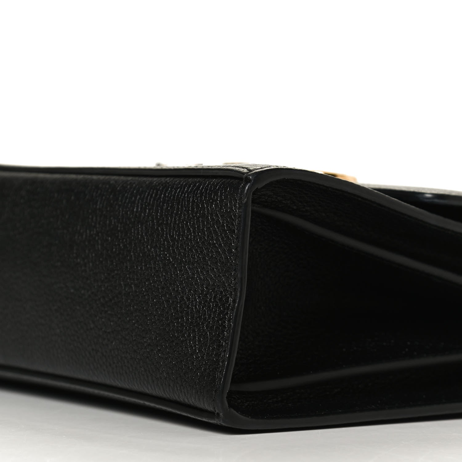 Gucci Grainy Calfskin Small Zumi Shoulder Bag Black 6 of 13