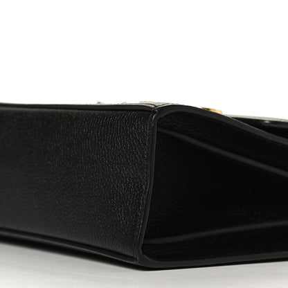 Gucci Grainy Calfskin Small Zumi Shoulder Bag Black 6 of 13