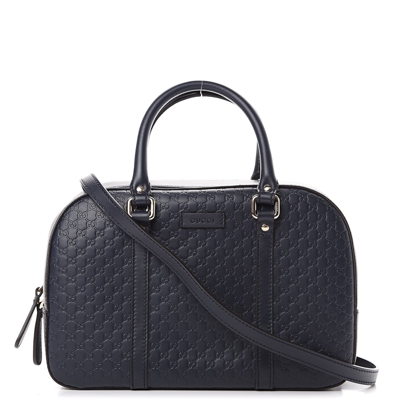 Microguccissima Medium Crossbody Bag Blue