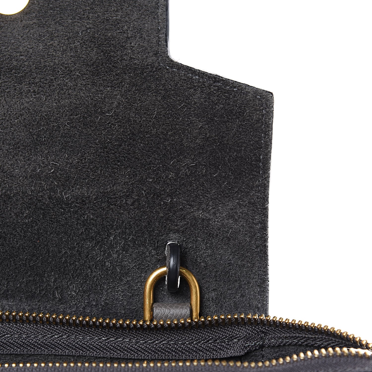Celine Grained Calfskin Nano Belt Bag Grey 12 of 12