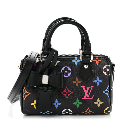 Louis Vuitton LV x TM Monogram Multicolor Nano Speedy Black 1 of 11