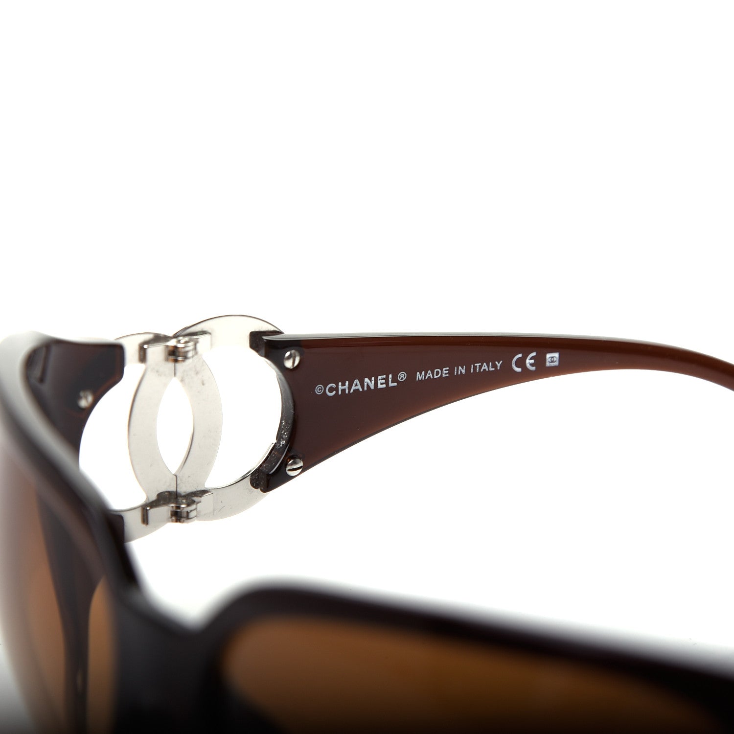 Chanel Acetate CC Sunglasses 6014 Brown 5 of 7
