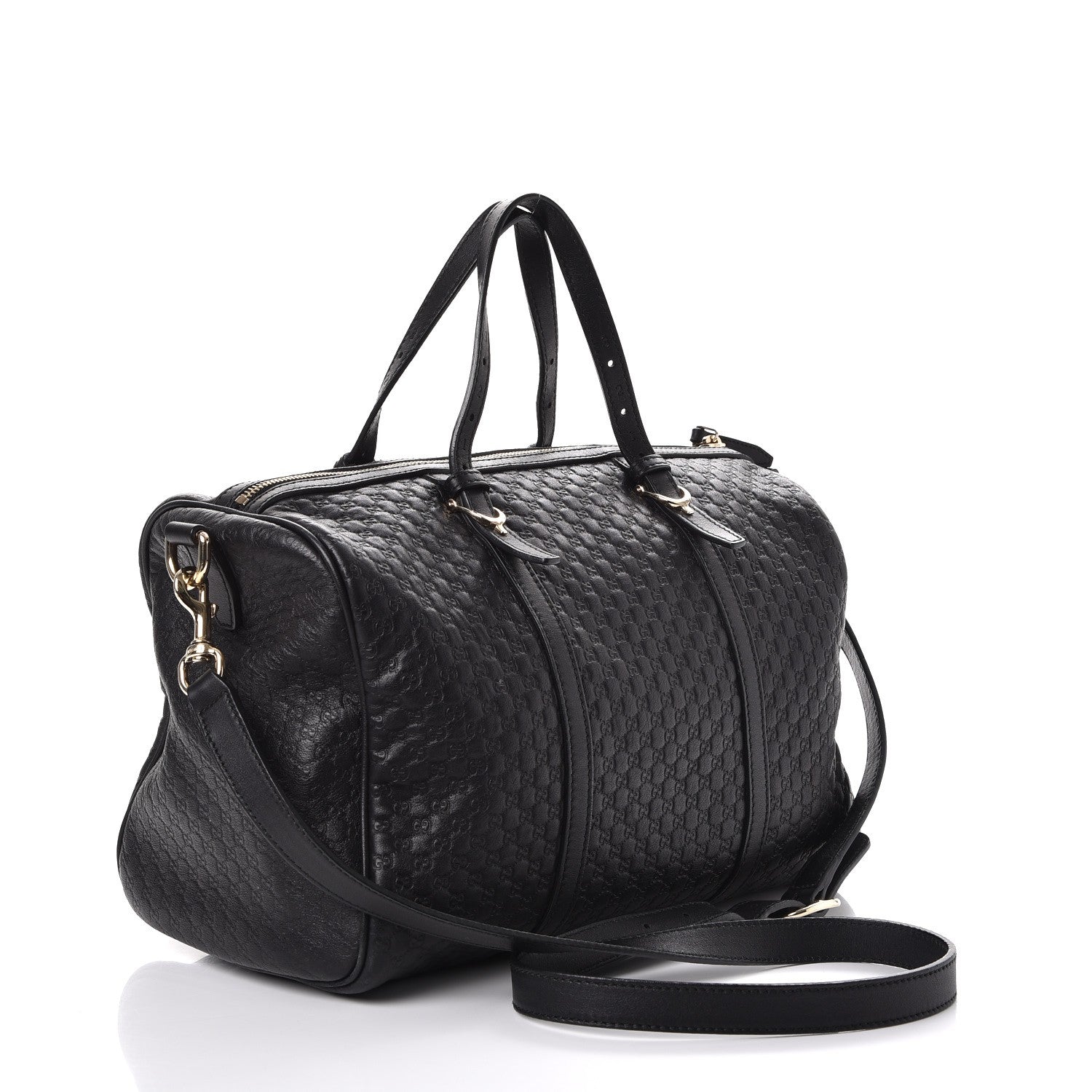 Gucci Soft Microguccissima Medium Nice Boston Black 3 of 8