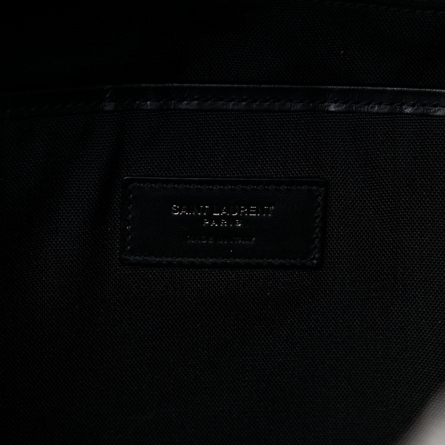 Saint Laurent Nylon Waiting For Sunset City Backpack Black 5 of 16