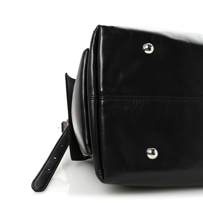 Louis Vuitton Lambskin CarryAll Travel Bag Black 9 of 11