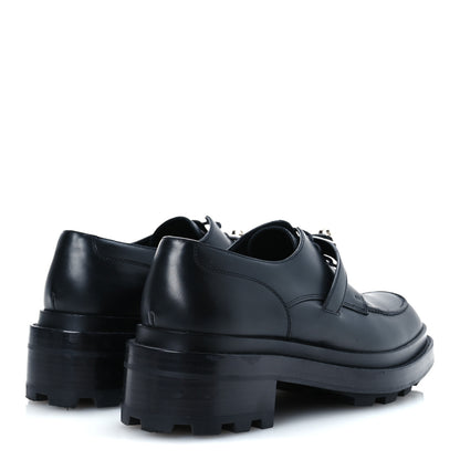 Hermes Glossed Calfskin First 38.5 Oxford Black 5 of 13