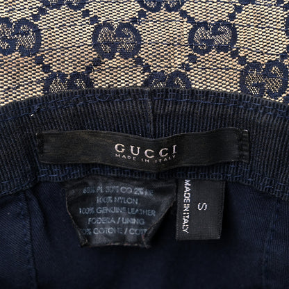 Gucci Monogram Web Bucket Hat S Blue 13 of 13