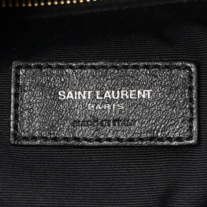 Saint Laurent Lambskin Charm Studded Teddy Drawstring Bag Black 6 of 11