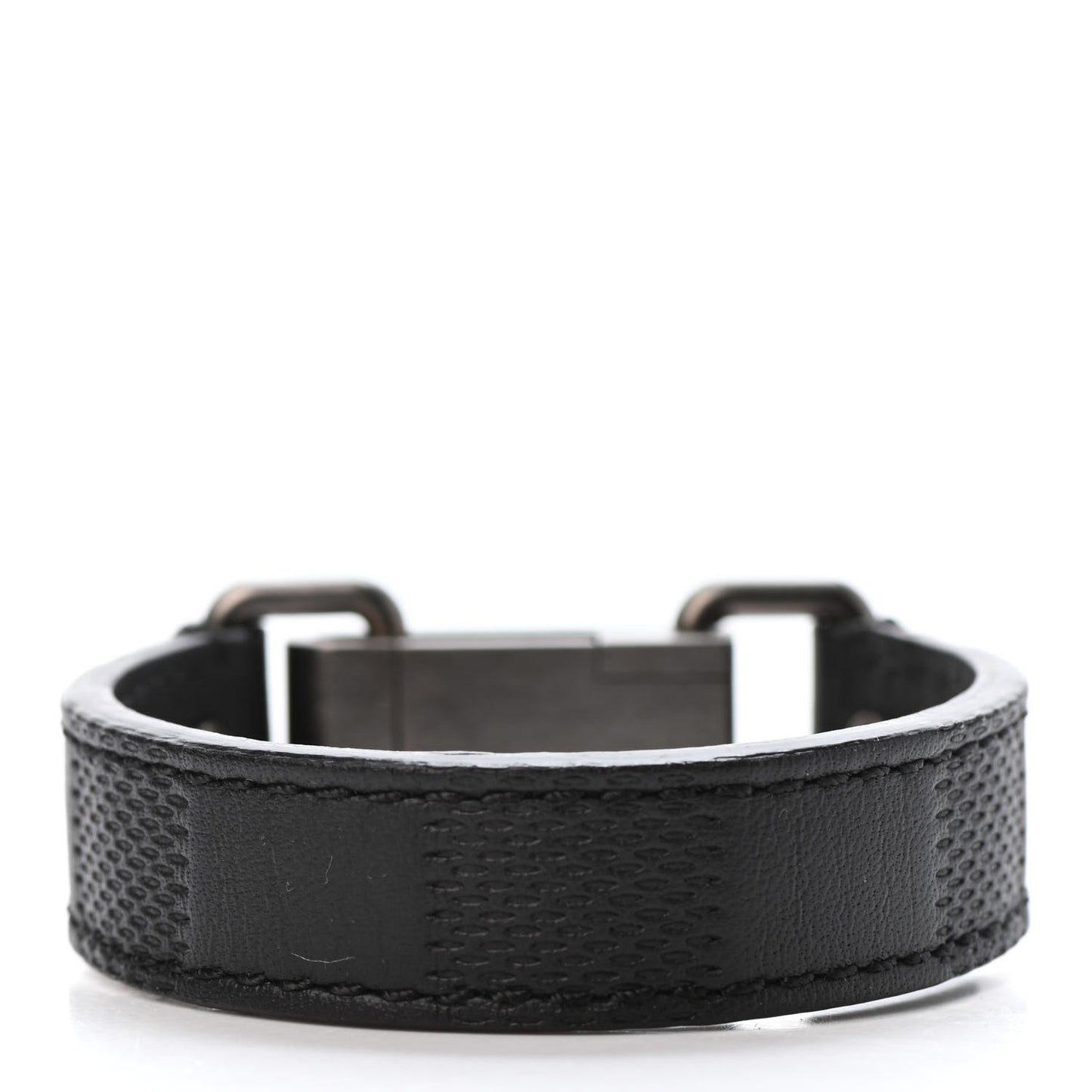 Damier Infini Bandit Bracelet 19 Black