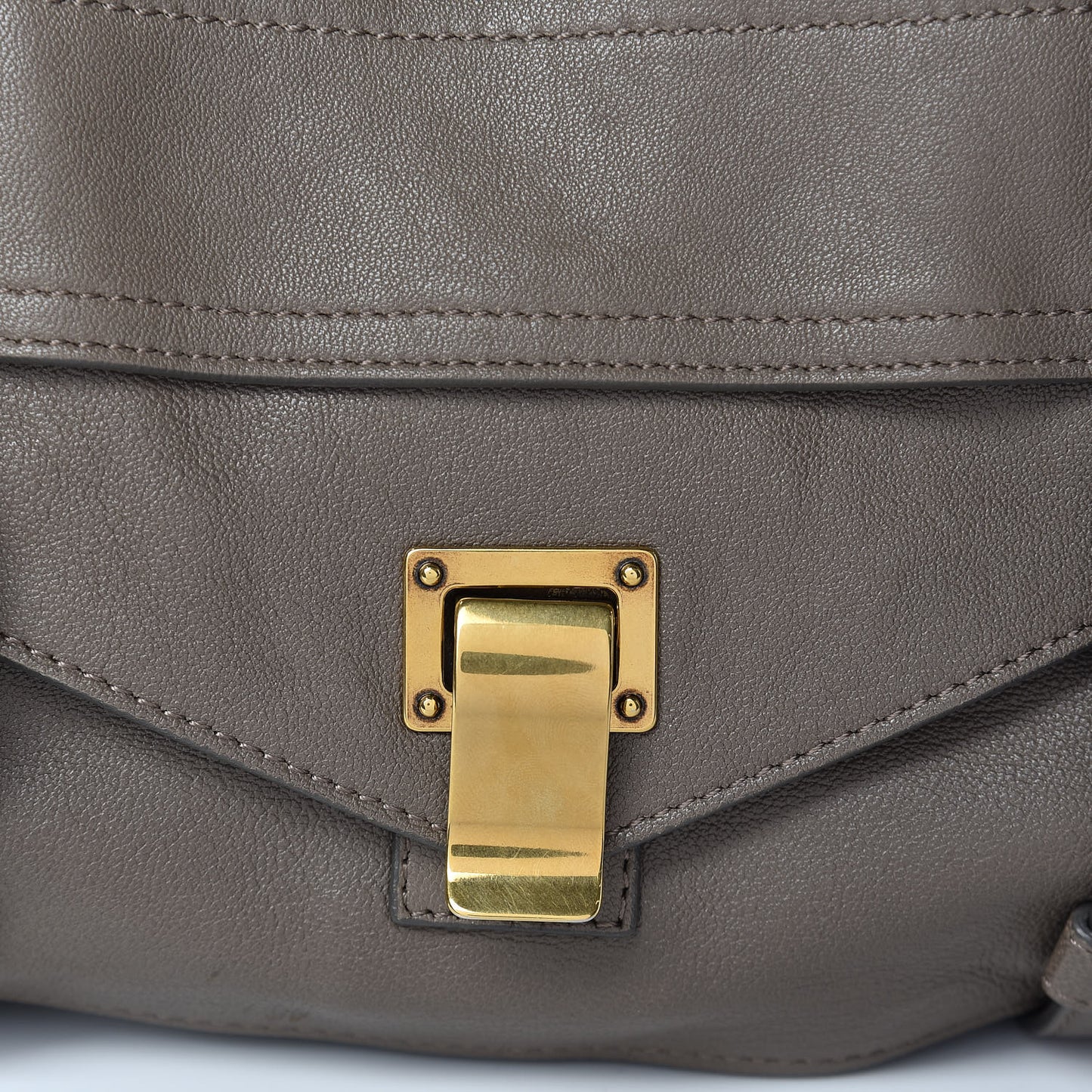 Lambskin Medium PS1 Satchel Smoke