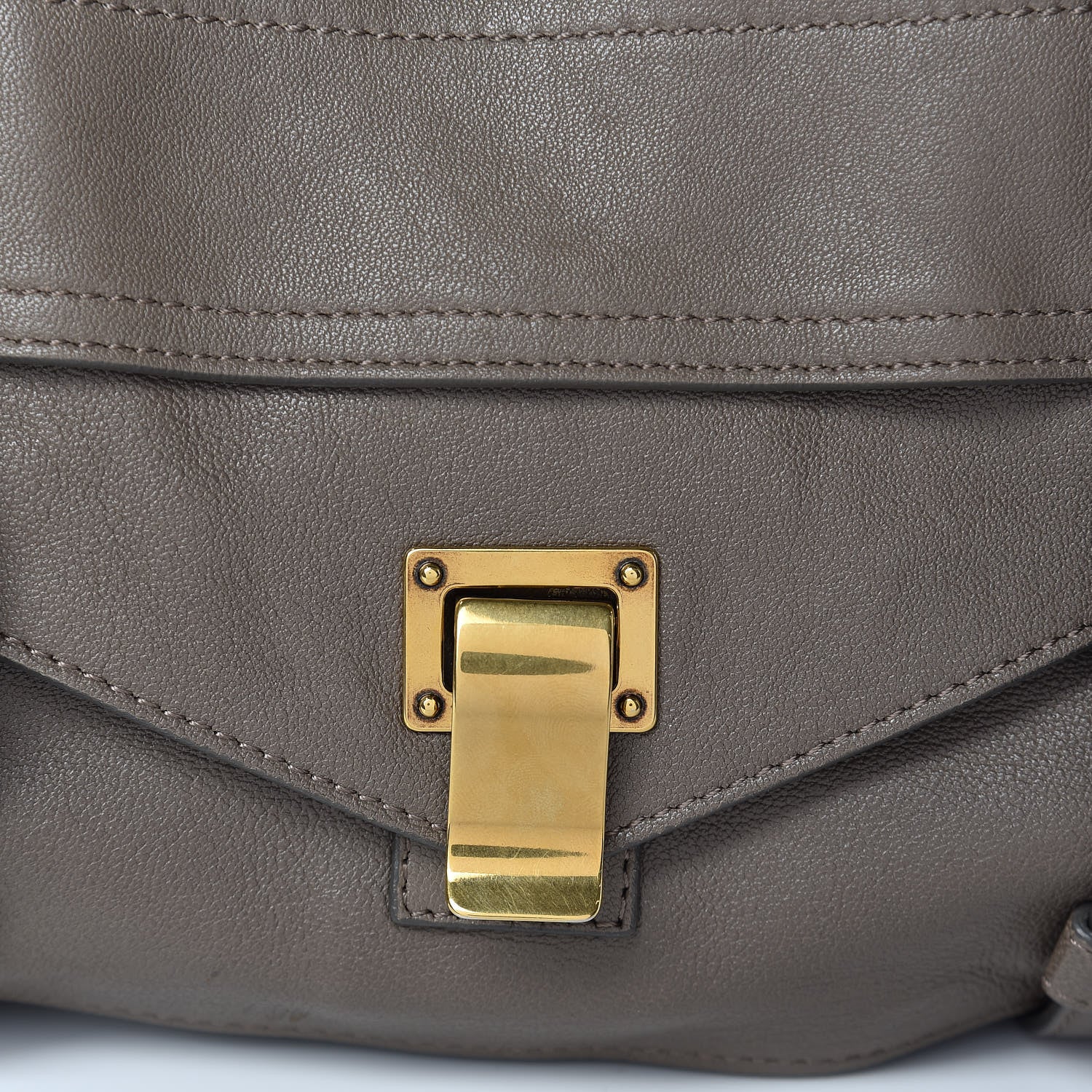 Proenza Schouler Lambskin Medium PS1 Satchel Smoke 9 of 12