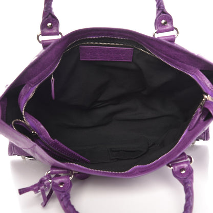 Balenciaga Agneau Giant 12 Silver Hardware City Ultraviolet 6 of 13