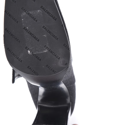 Balenciaga Denim Ankle Boots 38.5 Black 8 of 12