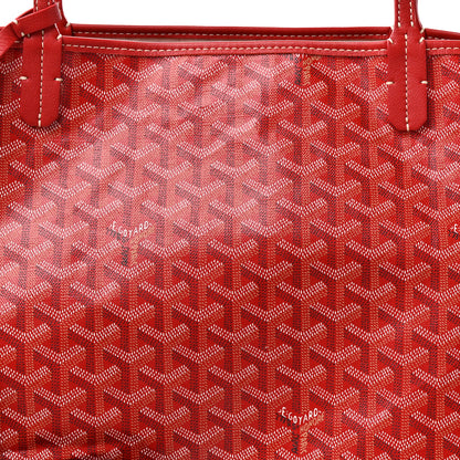 Goyard Goyardine Saint Louis GM Red 9 of 11