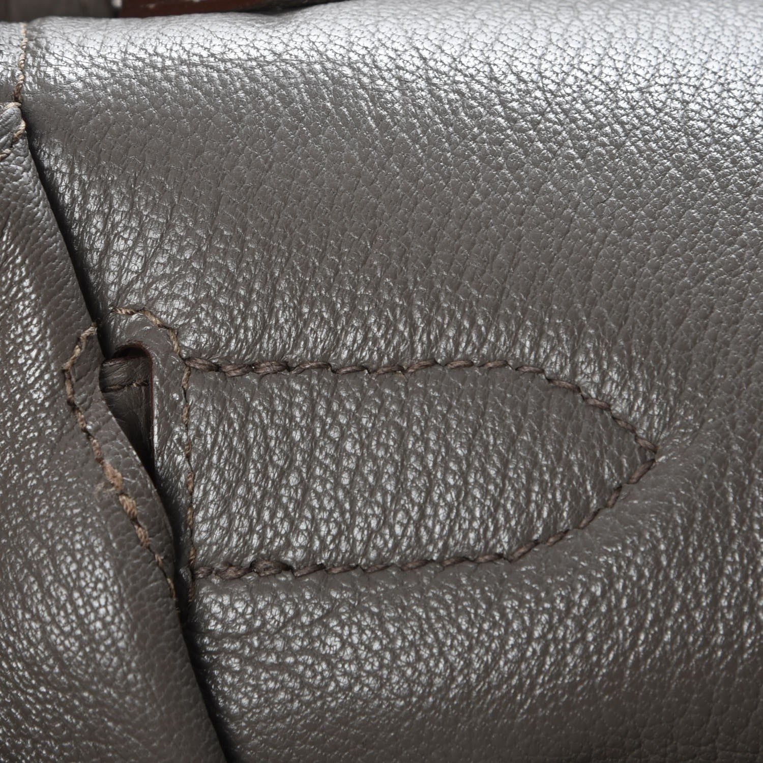 Hermes Taurillon Clemence Jypsiere 37 Etain 19 of 28