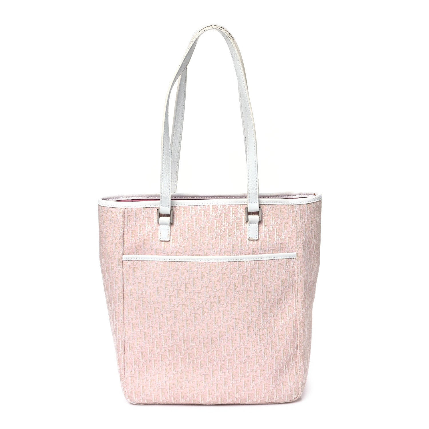 Christian Dior Monogram Tote Pink 1 of 13
