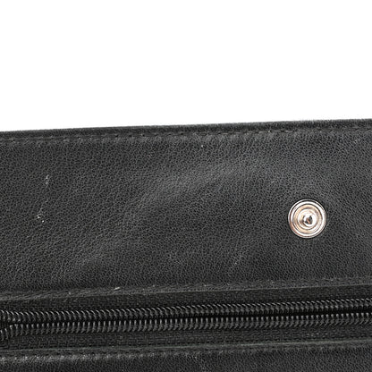 Chanel Caviar Timeless CC Wallet On Chain WOC Black 12 of 14
