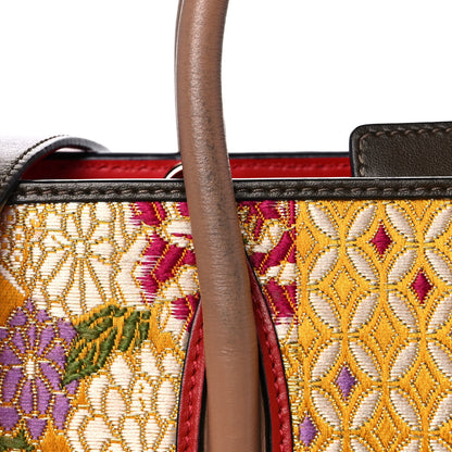 Christian Louboutin Calfskin Embroidered Beaded Small Paloma Multicolor Brown 13 of 20