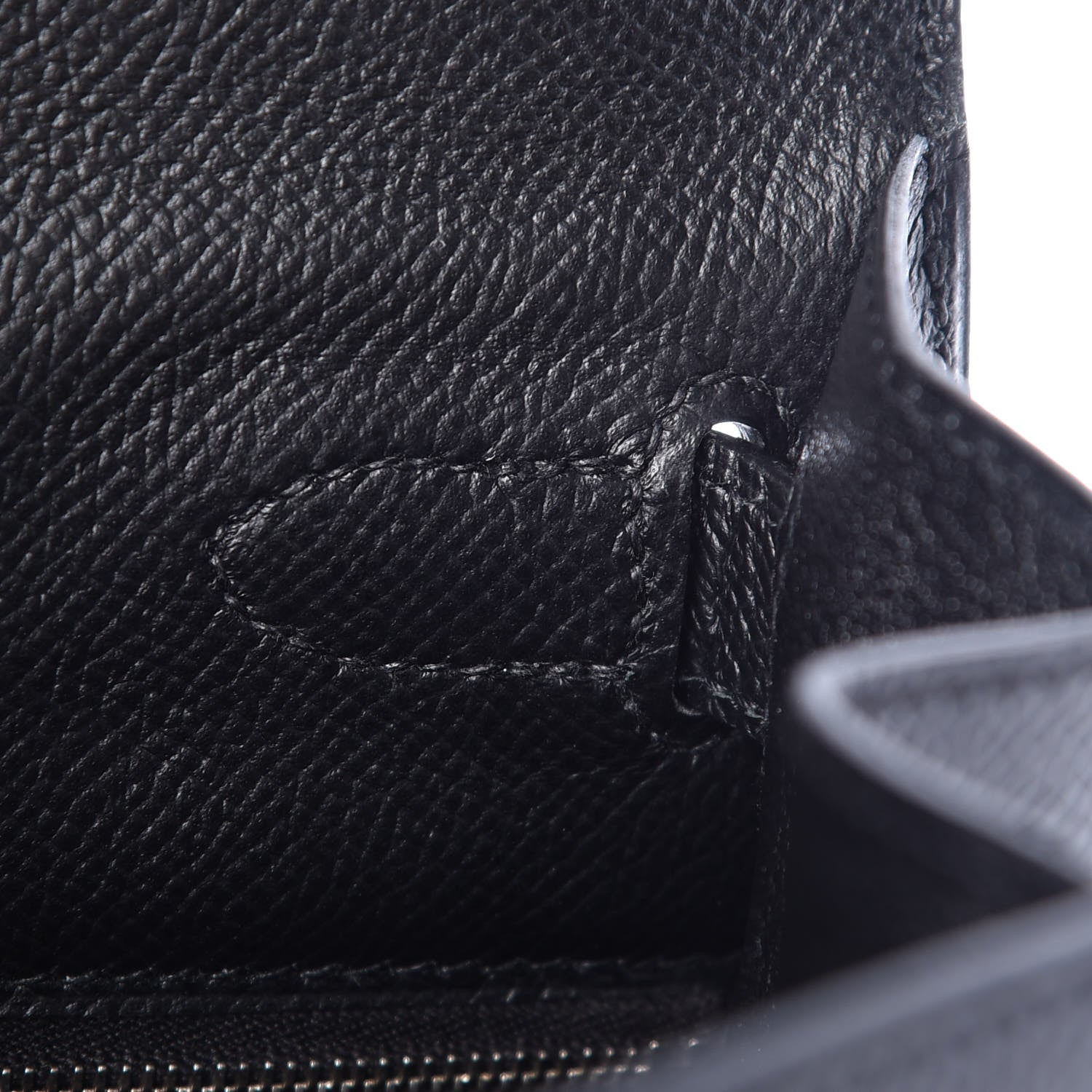 Hermes Epsom Kelly Sellier 28 Black 27 of 40