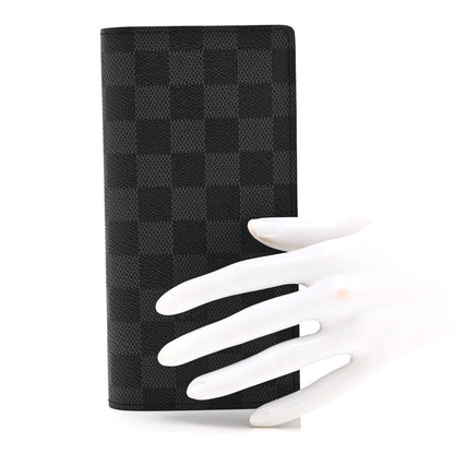 Louis Vuitton Damier Graphite Brazza Wallet 2 of 11