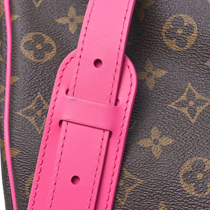 Louis Vuitton Monogram Macassar Keepall Bandouliere 50 Fuchsia 9 of 10