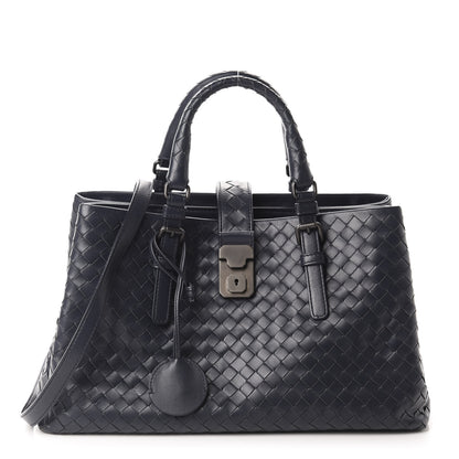 Bottega Veneta Light Calf Intrecciato Small Roma Light Tourmaline 1 of 10