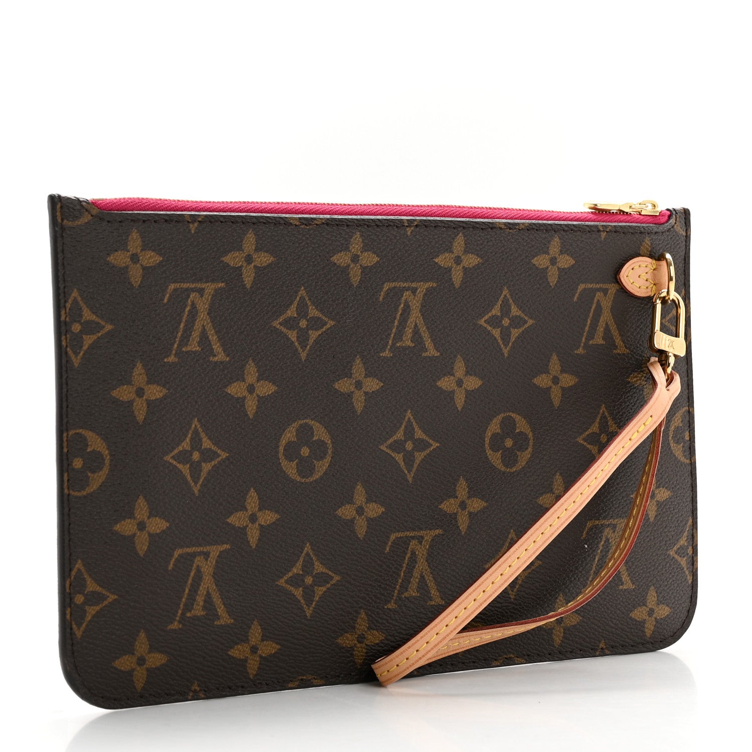 Louis Vuitton Monogram Neverfull MM GM Pochette Pivoine 3 of 8