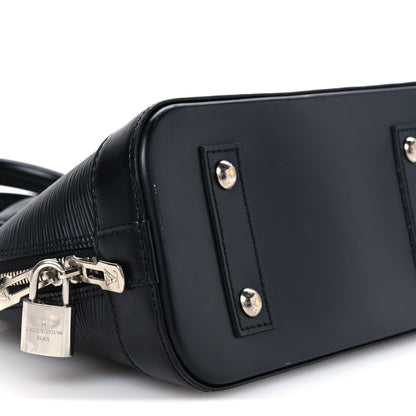 Louis Vuitton Epi Alma BB Black 10 of 11
