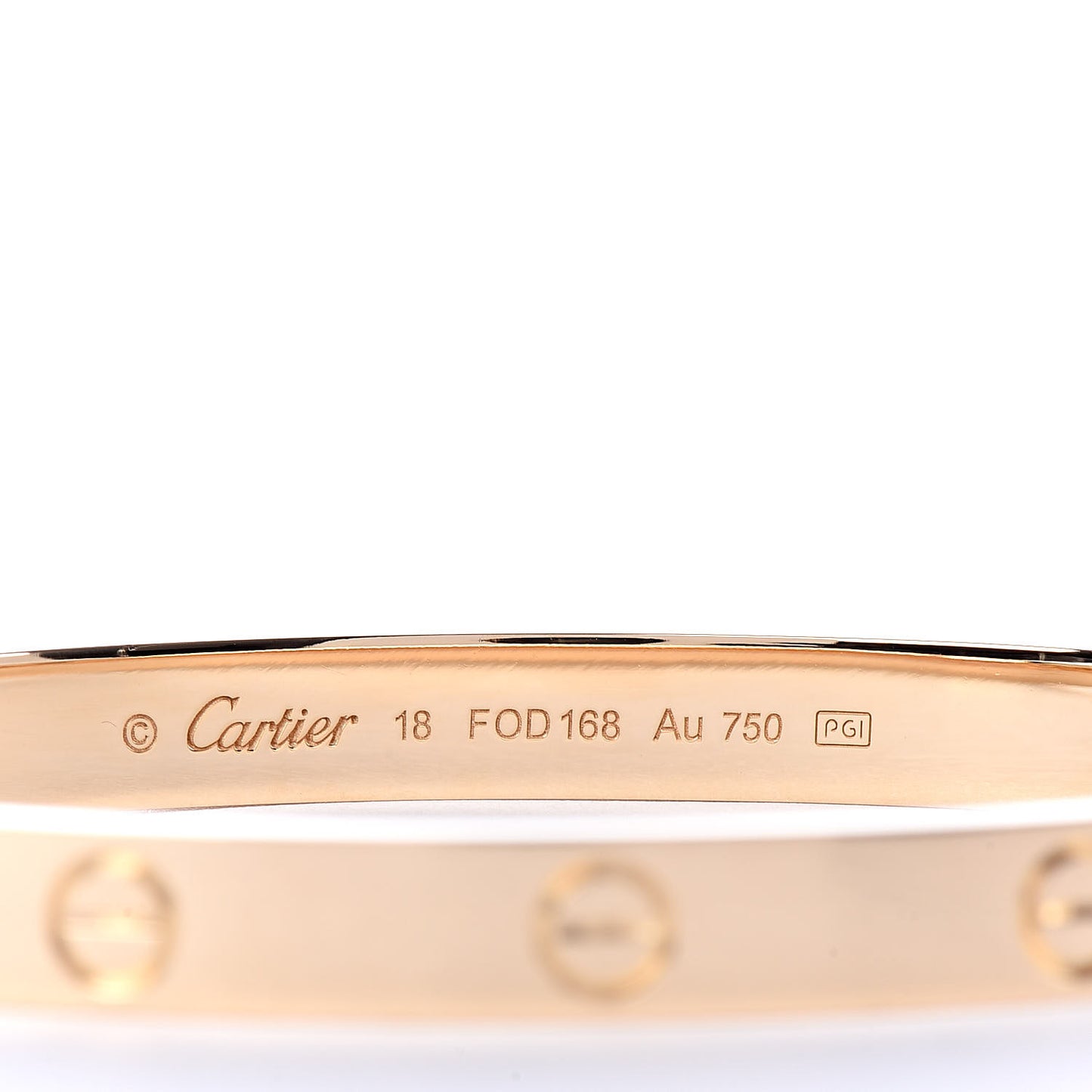 18K Yellow Gold LOVE Bracelet 18